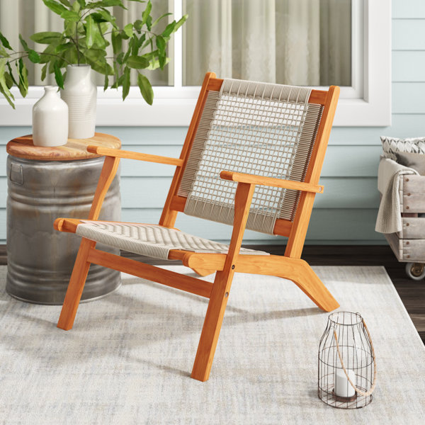 Vega natural discount stain outdoor chair